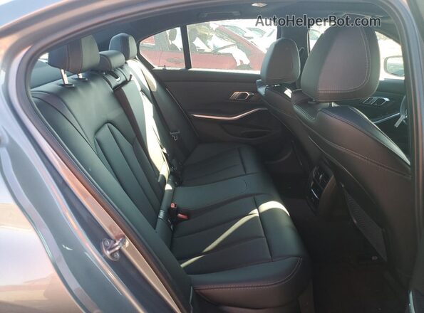 3MW89FF04P8D04447 2023 BMW 3 SERIES Silver Vista de los asientos traseros