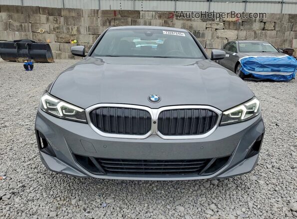 3MW89FF08R8E33553 2024 BMW 3 SERIES Gray Вид спереду
