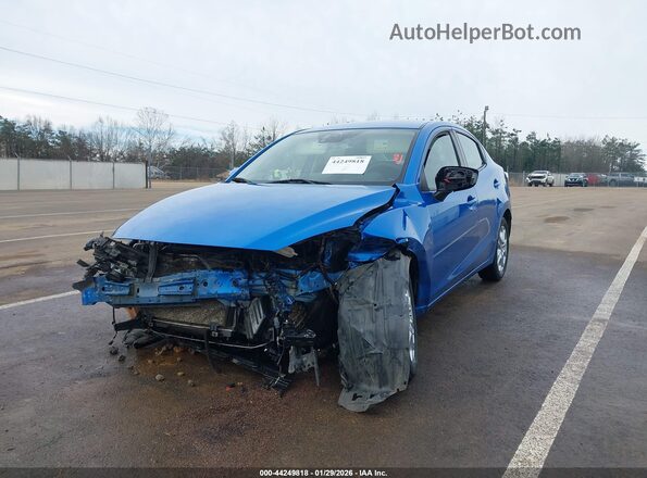 3MYDLBYV0JY313661 2018 TOYOTA YARIS IA Blue 