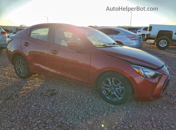 3MYDLBYV2LY711960 2020 TOYOTA YARIS Red Առջևի աջ