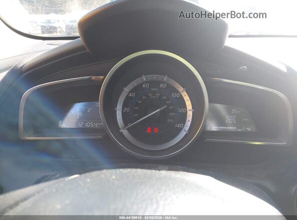 3MYDLBYV5HY171530 2017 TOYOTA YARIS IA Blue Հետևի նստատեղերի տեսք