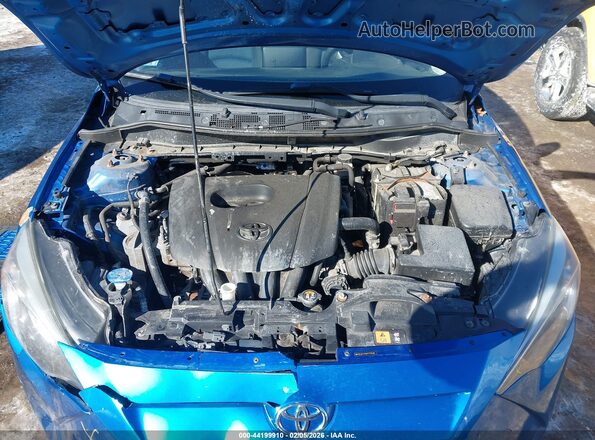 3MYDLBYV5HY171530 2017 TOYOTA YARIS IA Blue Հետևի տեսք