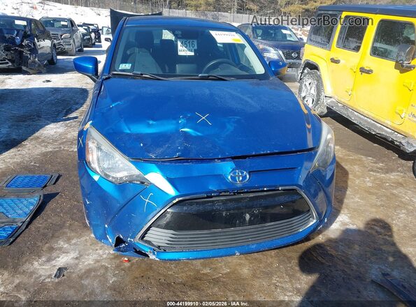 3MYDLBYV5HY171530 2017 TOYOTA YARIS IA Blue Դիմացի տեսք