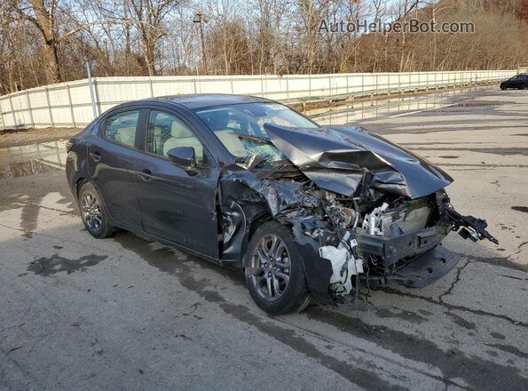 3MYDLBYV5KY516420 2019 TOYOTA YARIS Gray Передня права чверть