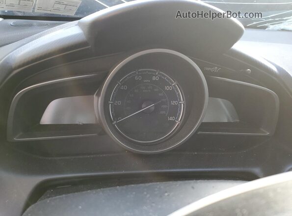3MYDLBYV5KY516420 2019 TOYOTA YARIS Gray Вид щитка приладів