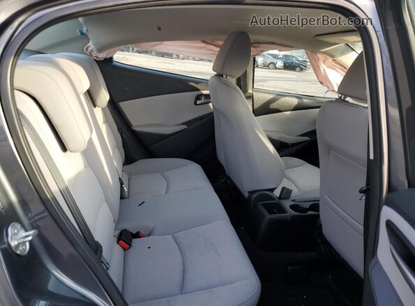 3MYDLBYV5KY516420 2019 TOYOTA YARIS Gray Вид задніх сидінь