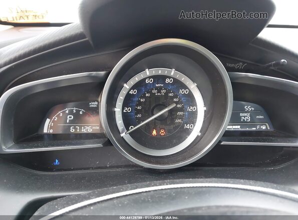 3MYDLBYV8JY320387 2018 TOYOTA YARIS IA Blue უკანა სავარძლების ხედი