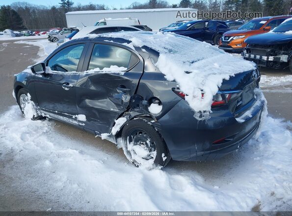 3MYDLBYV8KY522874 2019 TOYOTA YARIS Gray Rear left