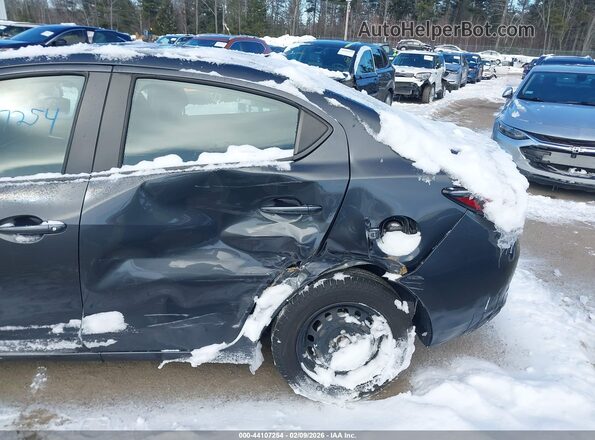3MYDLBYV8KY522874 2019 TOYOTA YARIS Gray Front view