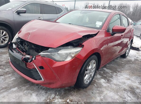3MYDLBYVXJY309651 2018 TOYOTA YARIS IA Red 