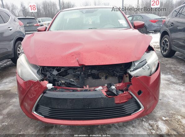 3MYDLBYVXJY309651 2018 TOYOTA YARIS IA Red 