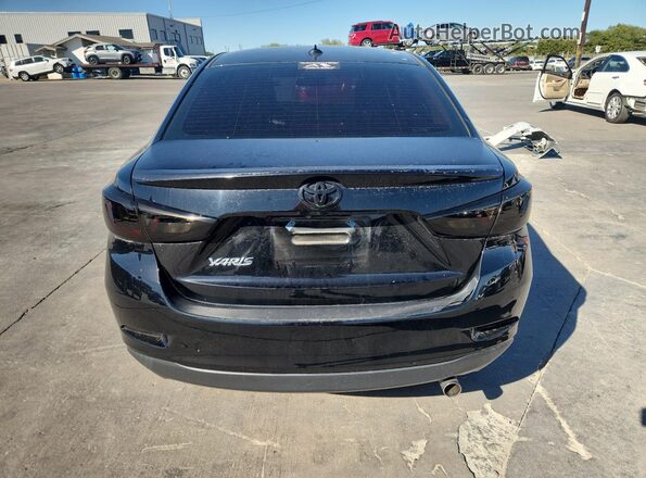 3MYDLBYVXLY711446 2020 TOYOTA YARIS Black Widok z tyłu