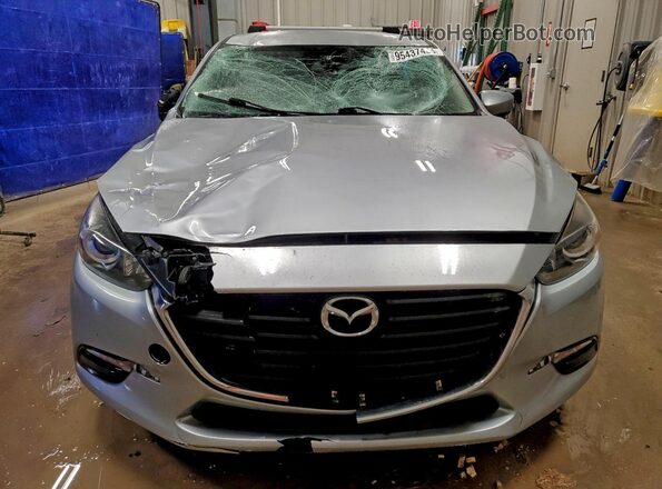 3MZBN1L34JM267787 2018 MAZDA 3 Silver Widok z przodu