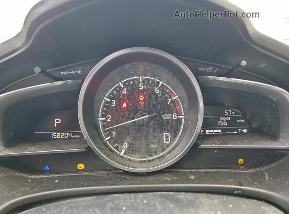 3MZBN1M3XHM133682 2017 MAZDA 3 Красный Вид щитка приборов
