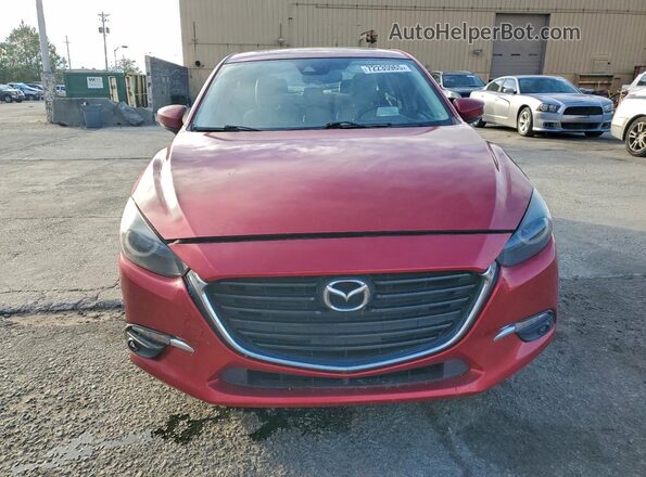 3MZBN1M3XHM133682 2017 MAZDA 3 Красный Вид спереди
