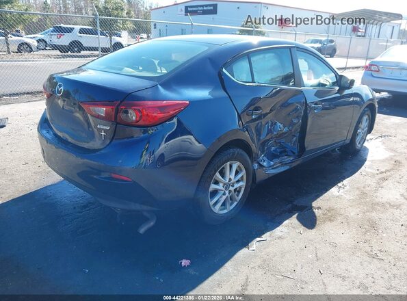 3MZBN1U74JM171482 2018 MAZDA 3 Синий Задняя правая четверть
