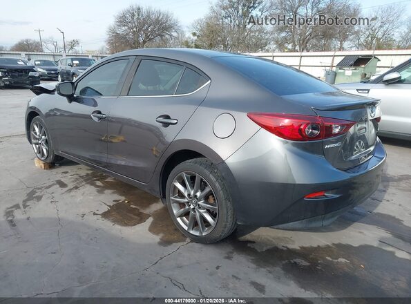 3MZBN1V39JM216556 2018 MAZDA 3 Gray Trasero izquierdo
