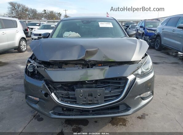 3MZBN1V39JM216556 2018 MAZDA 3 Gray Vista del cuadro de instrumentos