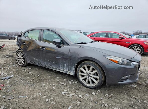 3MZBN1V71HM112799 2017 MAZDA 3 Серый Передняя правая четверть