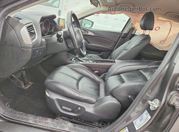3MZBN1V71HM112799 2017 MAZDA 3 Серый Вид салона спереди