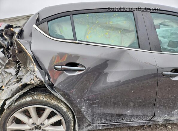 3MZBN1V71HM112799 2017 MAZDA 3 Серый Вид задних сидений