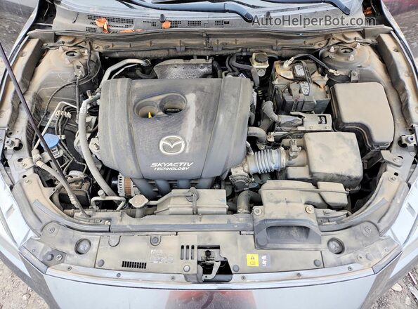 3MZBN1V71HM112799 2017 MAZDA 3 Серый Вид задней части салона