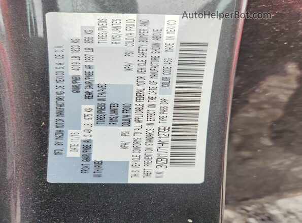 3MZBN1V71HM112799 2017 MAZDA 3 Серый Вид подкапотного пространства