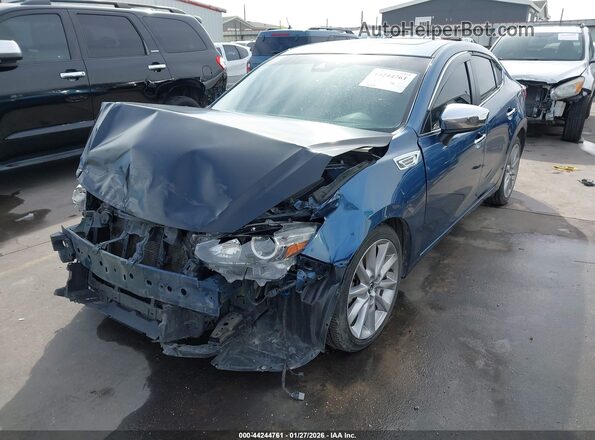 3MZBN1V74HM123487 2017 MAZDA 3 Blue წინა მარცხენა ხედი სამი მეოთხედიდან