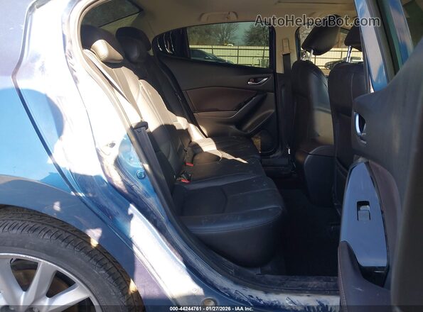 3MZBN1V74HM123487 2017 MAZDA 3 Blue VIN კოდის სტიკერის ხედი