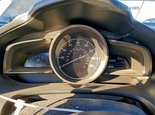 3MZBN1V79HM121928 2017 MAZDA 3 Charcoal Instrument cluster view