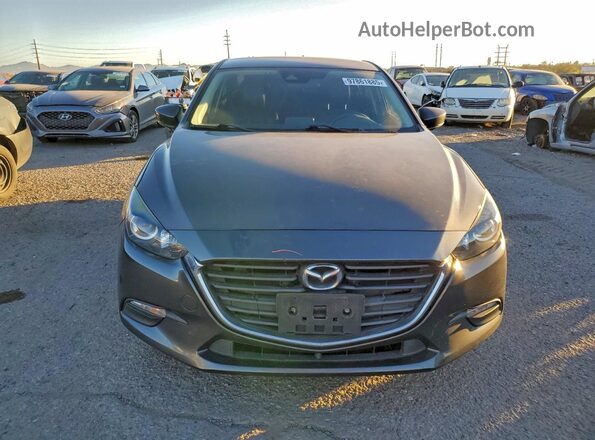 3MZBN1V79HM121928 2017 MAZDA 3 Charcoal Front view