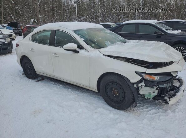 3MZBPAB74LM130656 2020 MAZDA 3 White Передня права чверть