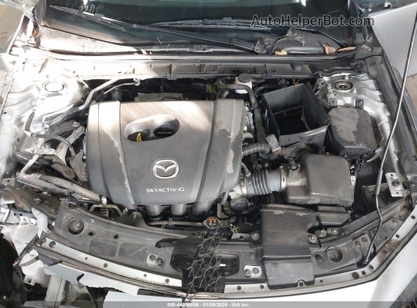 3MZBPABL8KM113211 2019 MAZDA 3 Silver Rear view