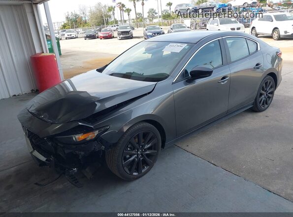 3MZBPABM5RM400590 2024 MAZDA 3 Gray Vista tres cuartos delantera izquierda