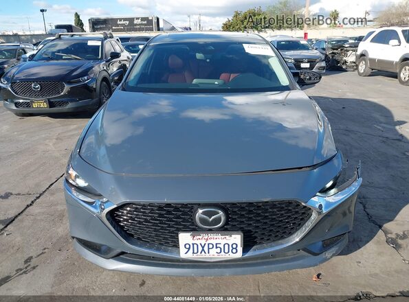 3MZBPACL8NM314318 2022 MAZDA 3 Gray Vista interior trasera