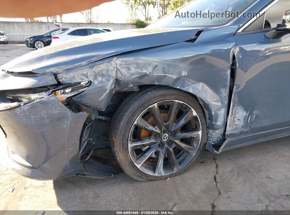 3MZBPACL8NM314318 2022 MAZDA 3 Gray Vista frontal