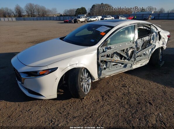 3MZBPACM0PM366697 2023 MAZDA 3 White Առջևի ձախ երեք քառորդ տեսարան