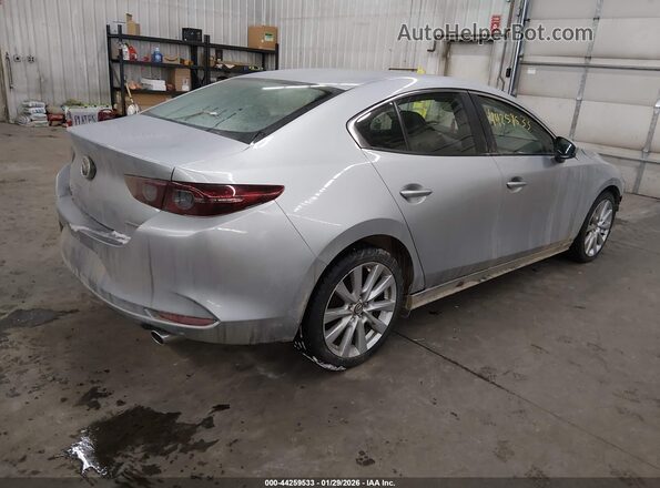 3MZBPBBM2MM207747 2021 MAZDA 3 Silver Trasero derecho