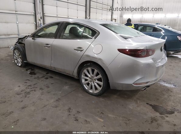 3MZBPBBM2MM207747 2021 MAZDA 3 Silver Trasero izquierdo