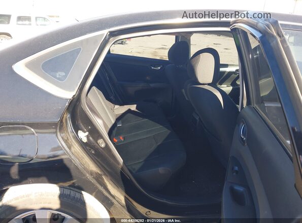 3N1AB7AP0JY238153 2018 NISSAN SENTRA Black Вид наклейки з VIN-кодом