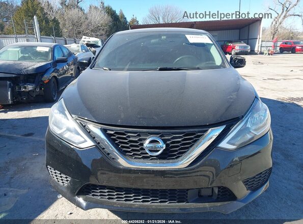 3N1AB7AP0JY238153 2018 NISSAN SENTRA Black Вид панелі приладів