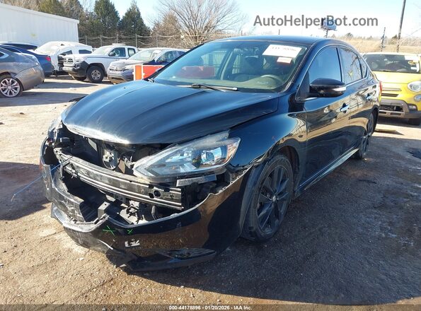 3N1AB7AP0JY279317 2018 NISSAN SENTRA Black Front left