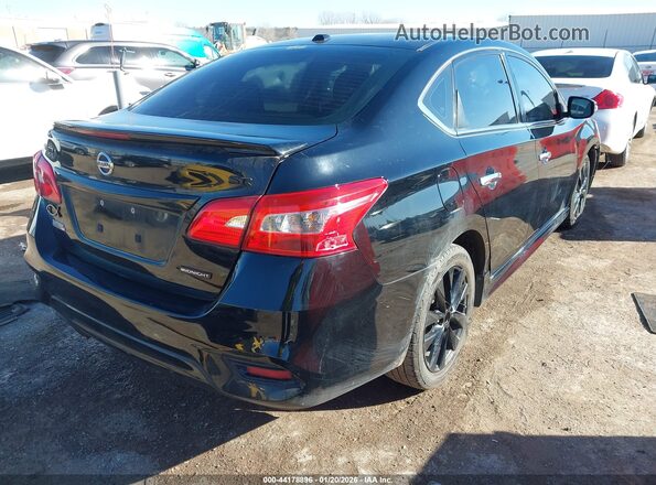 3N1AB7AP0JY279317 2018 NISSAN SENTRA Black Rear right