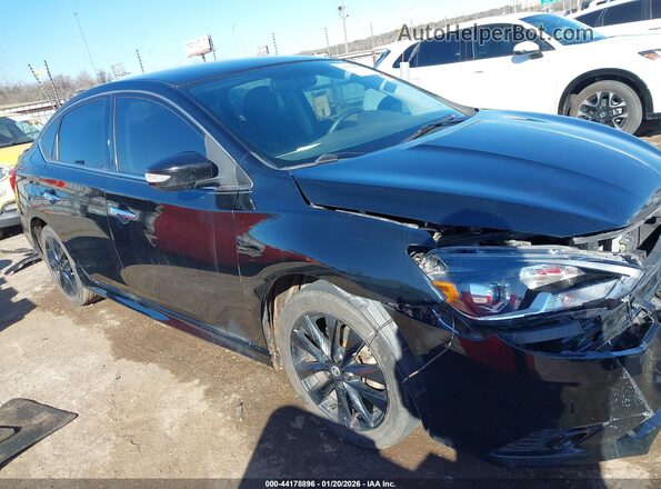 3N1AB7AP0JY279317 2018 NISSAN SENTRA Black 360 interior view