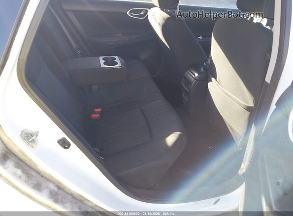 3N1AB7AP0KY346905 2019 NISSAN SENTRA White VIN კოდის სტიკერის ხედი
