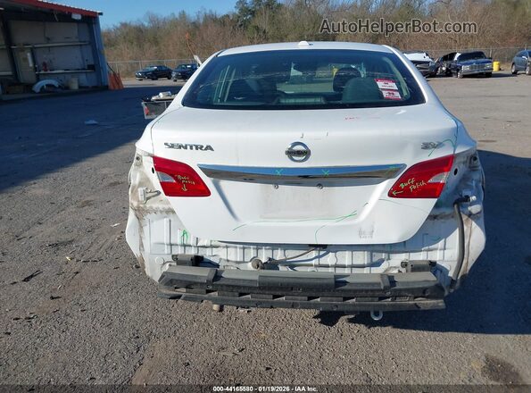 3N1AB7AP0KY346905 2019 NISSAN SENTRA White წინა ხედი