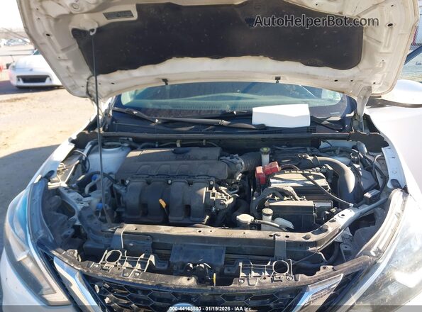 3N1AB7AP0KY346905 2019 NISSAN SENTRA White უკანა ხედი
