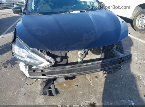 3N1AB7AP1KY324590 2019 NISSAN SENTRA Black Front view