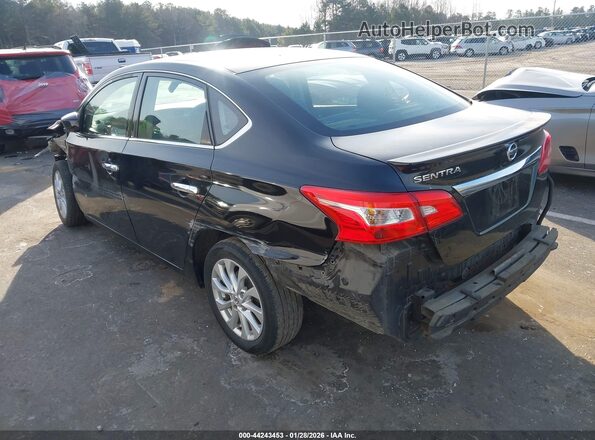 3N1AB7AP1KY324590 2019 NISSAN SENTRA Black Rear left