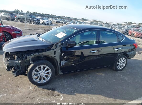 3N1AB7AP1KY324590 2019 NISSAN SENTRA Black 